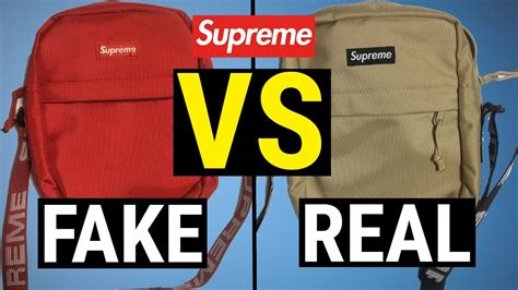 how to tell if a supreme shoulder bag is fake|how to identify a false supreme.